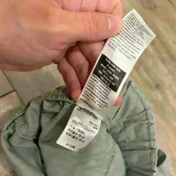 Signature by Levi Strauss Women’s pull on casual elastic waist sage shorts XXL - Picture 5 of 9